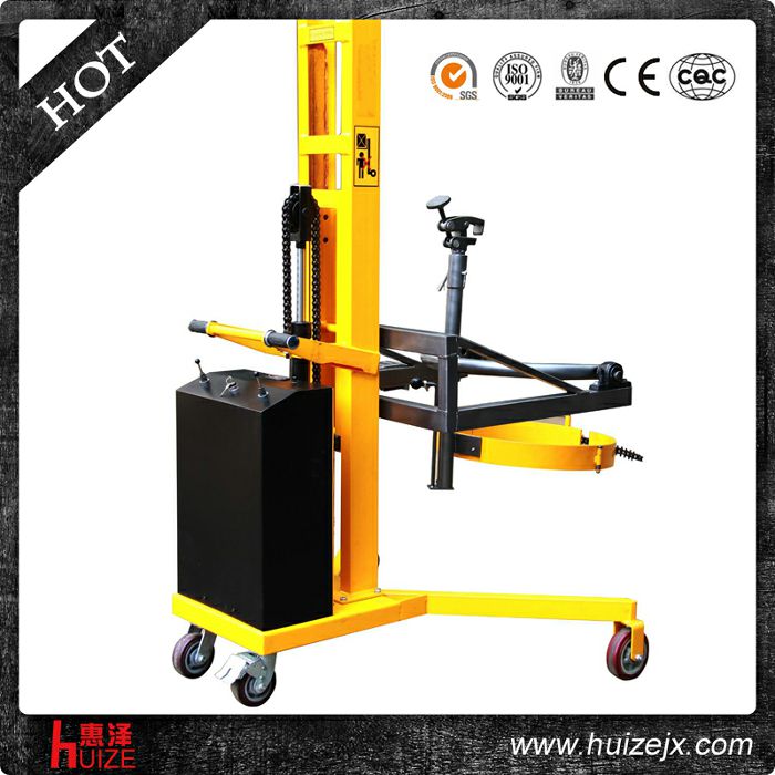 半電動油桶車（直角腿，夾鐵桶翻轉(zhuǎn)）2